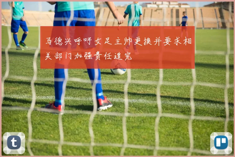 马德兴呼吁女足主帅更换并要求相关部门加强责任追究